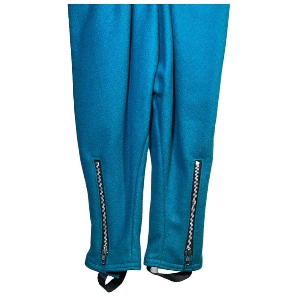 ROTHSCHILD Girls Wool Velvet Turquoise Blue Coat‎ and Snow Pants Leggings Size 4